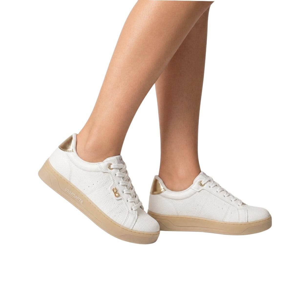 Tênis Via Marte Feminino 020011F Branco Branco 2