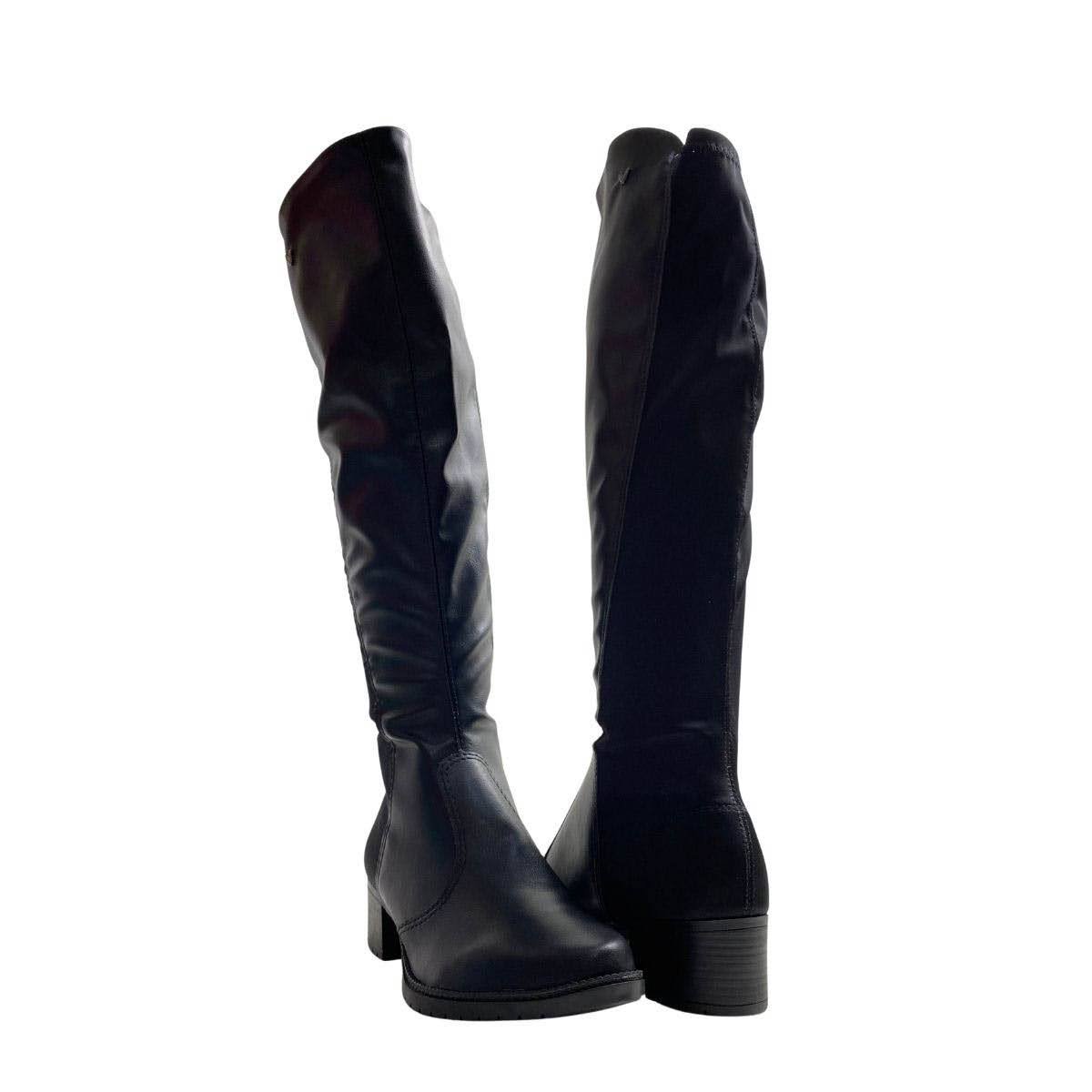 Bota Mississipi Feminino J0334 Preto Preto 5