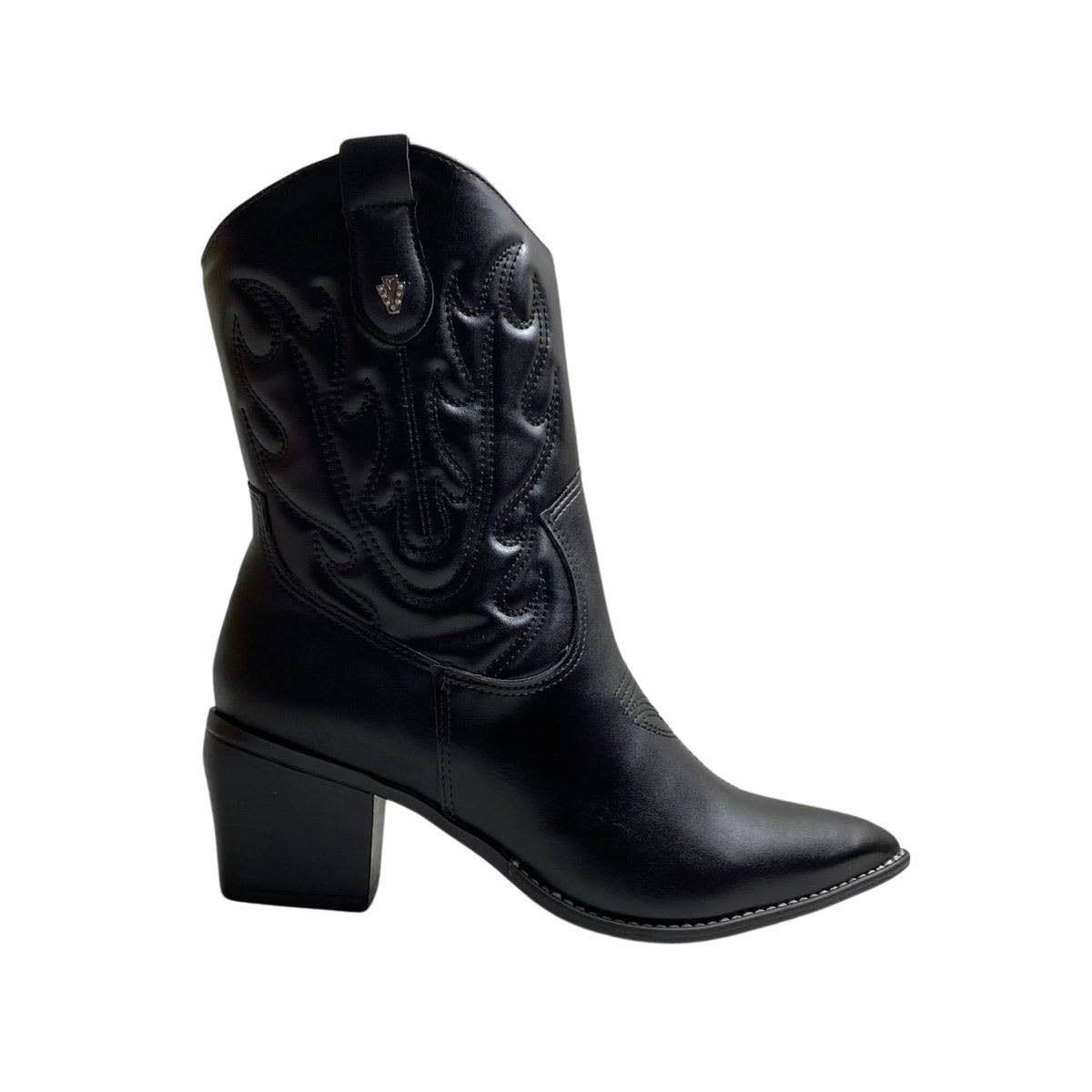 Bota Via Marte Feminina 054014 Preto