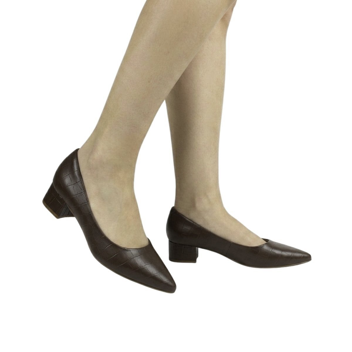 Sapato Beira Rio Feminino 4182200F Marrom Marrom 2