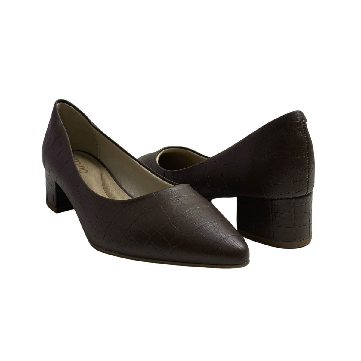 Sapato Beira Rio Feminino 4182200F Marrom Marrom 5