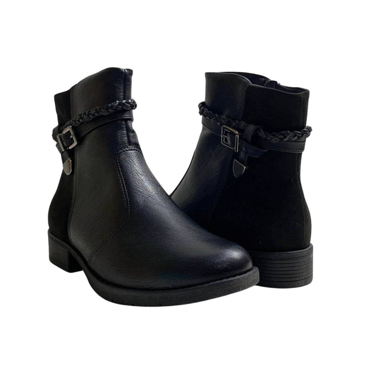 Bota Piccadilly Feminina 653027 Preta Preto 5