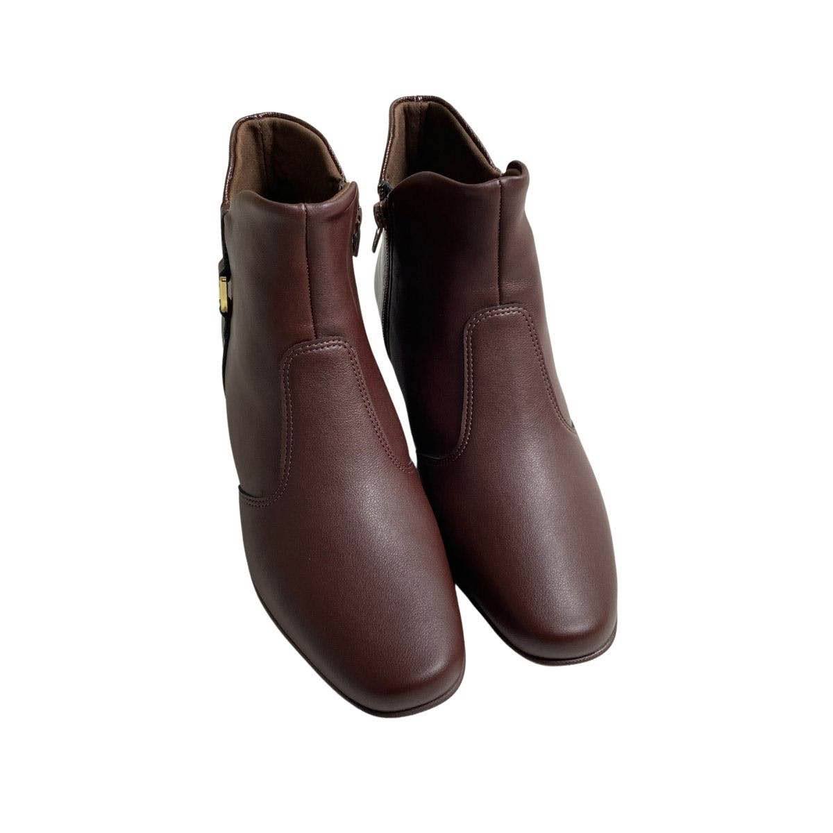 Bota Piccadilly Feminina 143249 Marrom Marrom 4