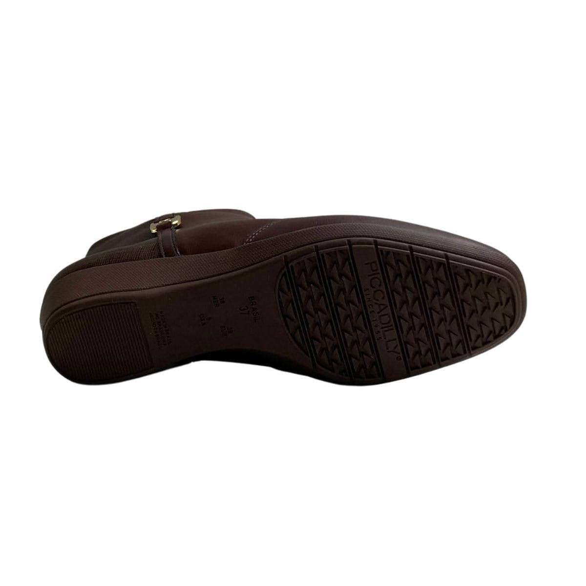 Bota Piccadilly Feminina 143249 Marrom Marrom 6
