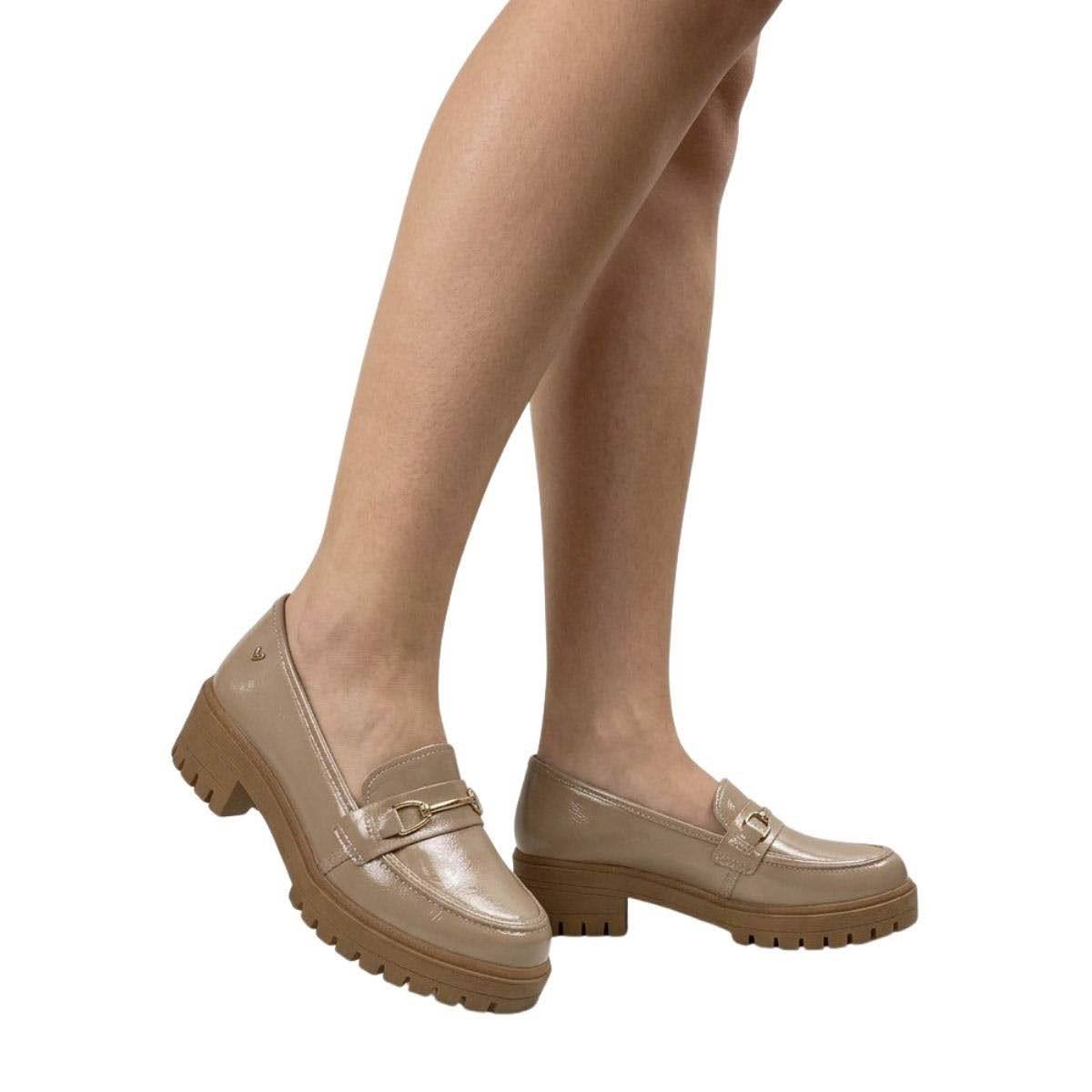 Sapato Mississipi Feminino Q8551A Bege Bege 2