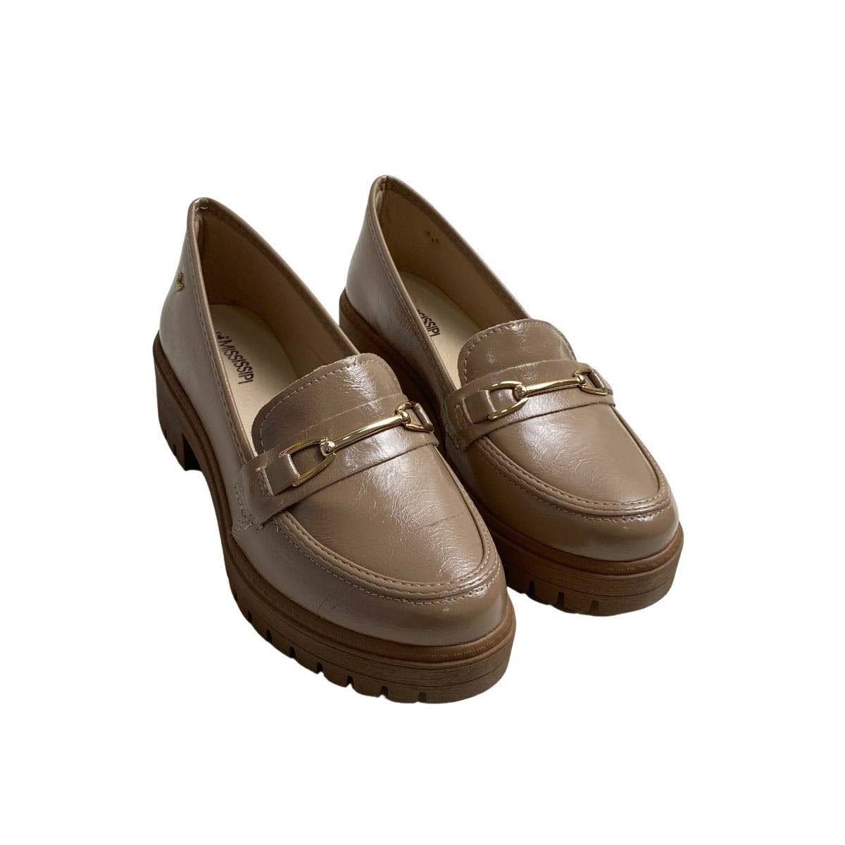 Sapato Mississipi Feminino Q8551A Bege Bege 4
