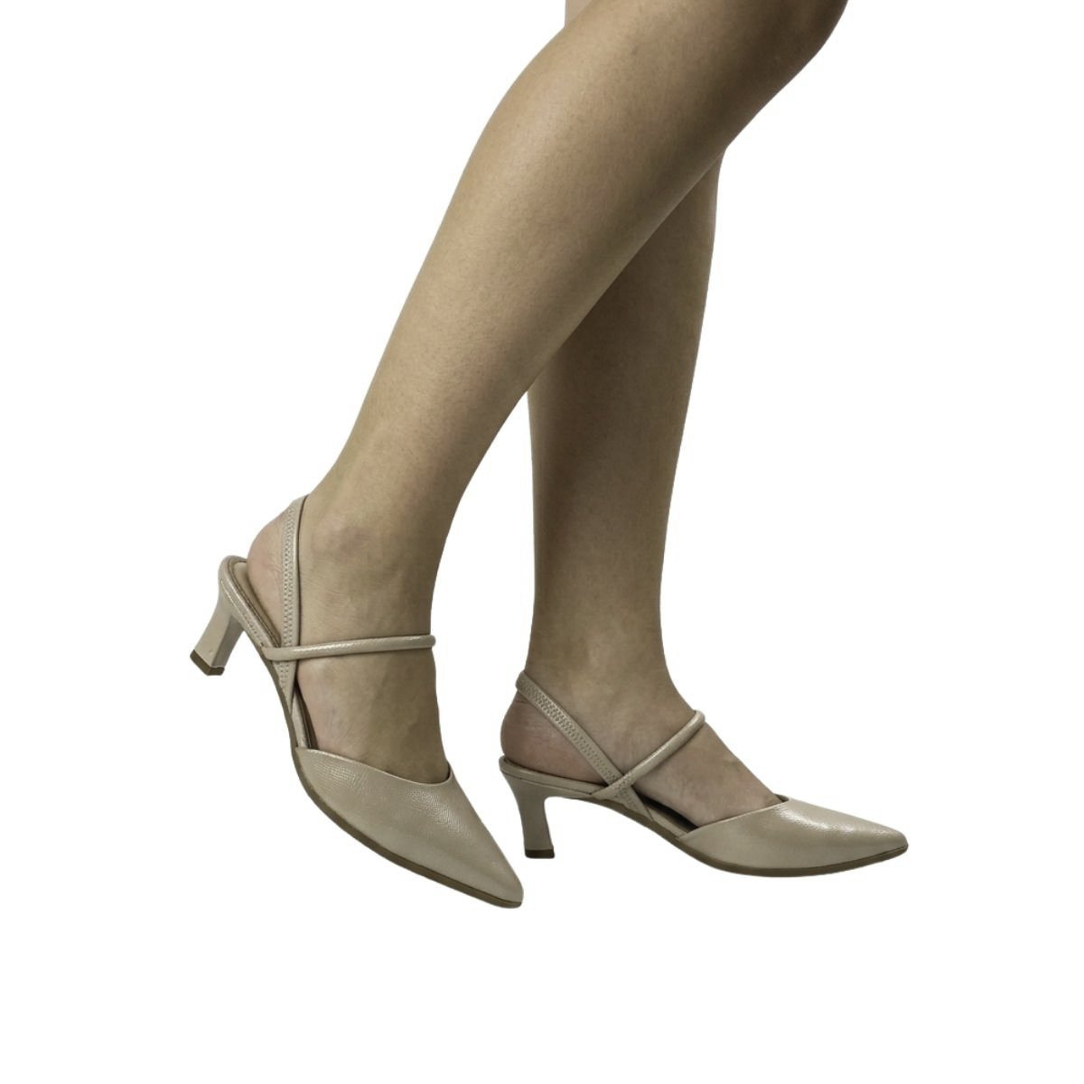Sapato Mississipi Feminino ME912 Bege Bege 2