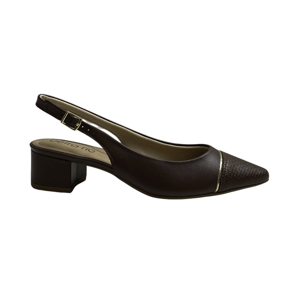 Sapato Beira Rio Feminino 4182237 Marrom
