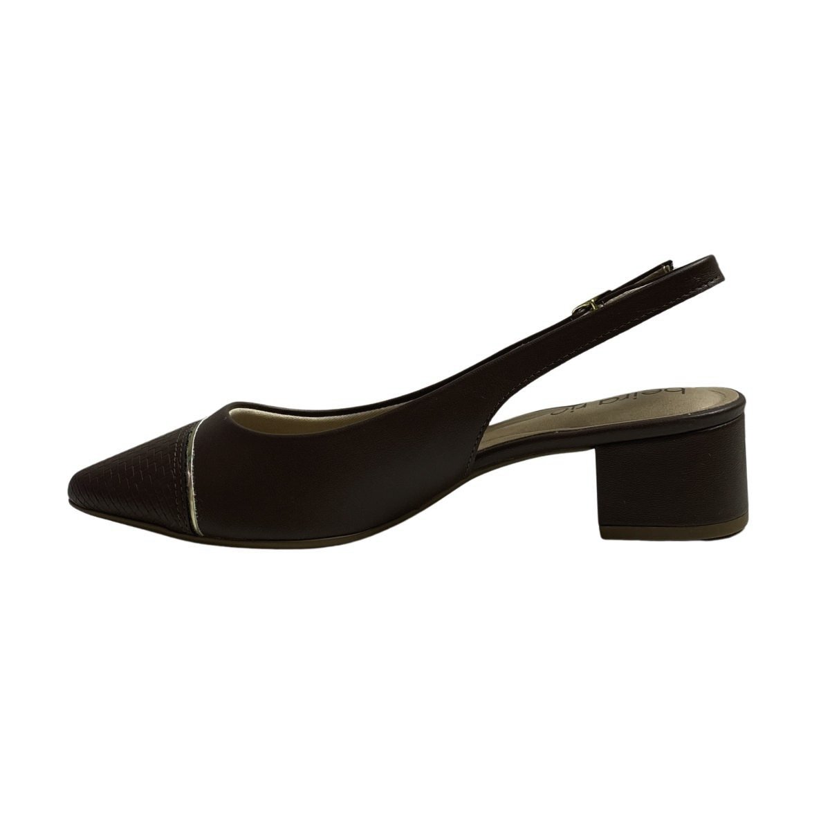 Sapato Beira Rio Feminino 4182237 Marrom Marrom 3