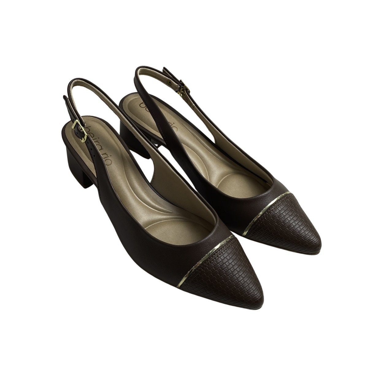 Sapato Beira Rio Feminino 4182237 Marrom Marrom 4