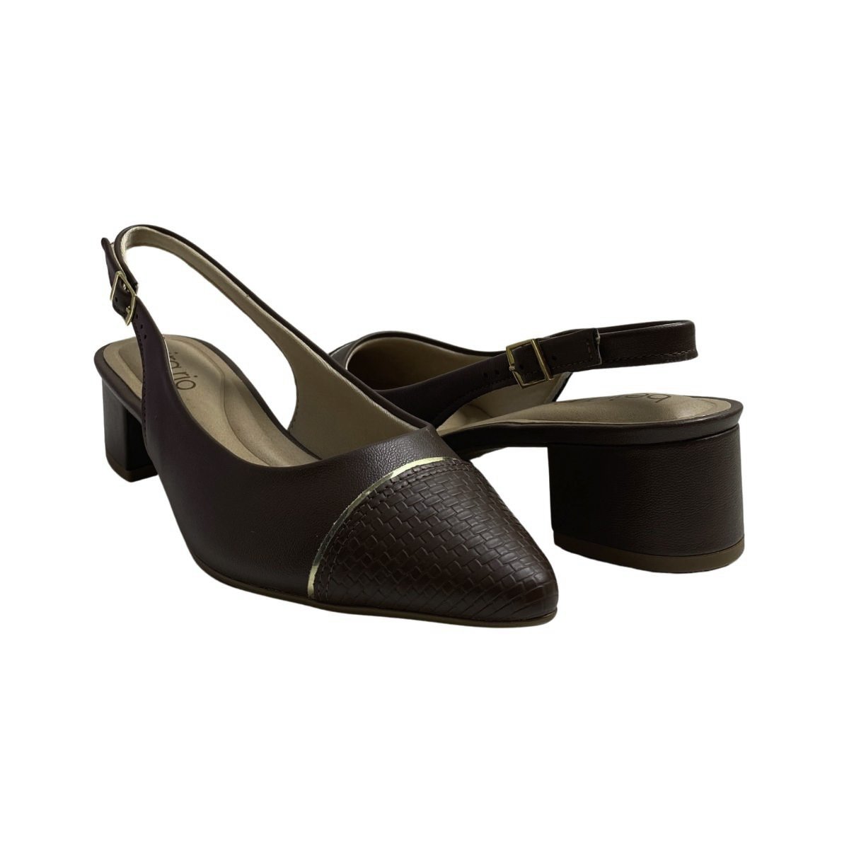 Sapato Beira Rio Feminino 4182237 Marrom Marrom 5