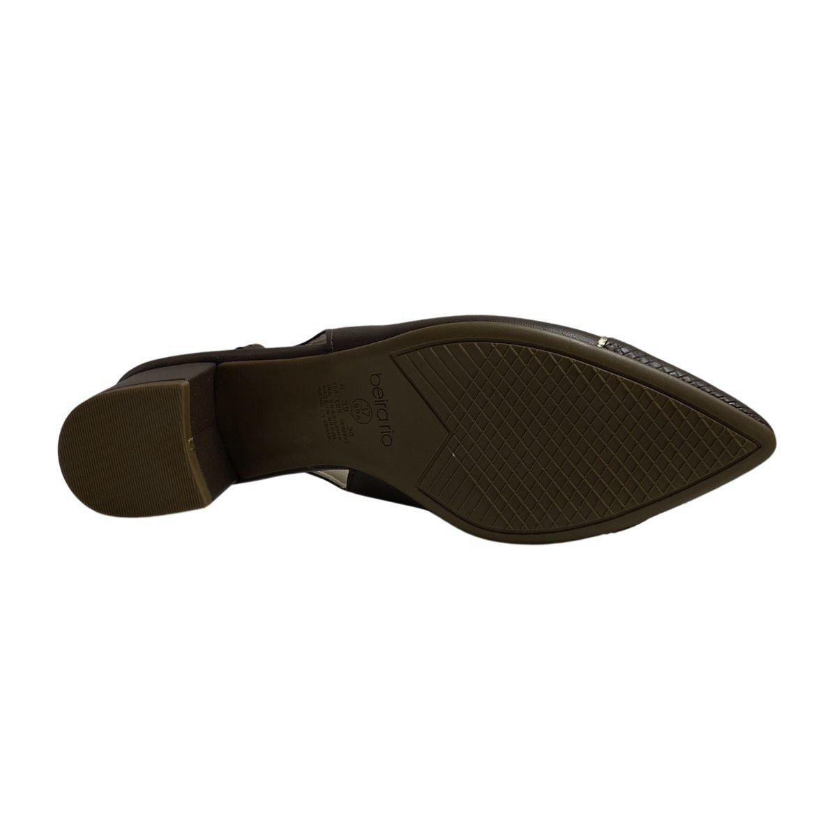 Sapato Beira Rio Feminino 4182237 Marrom Marrom 6