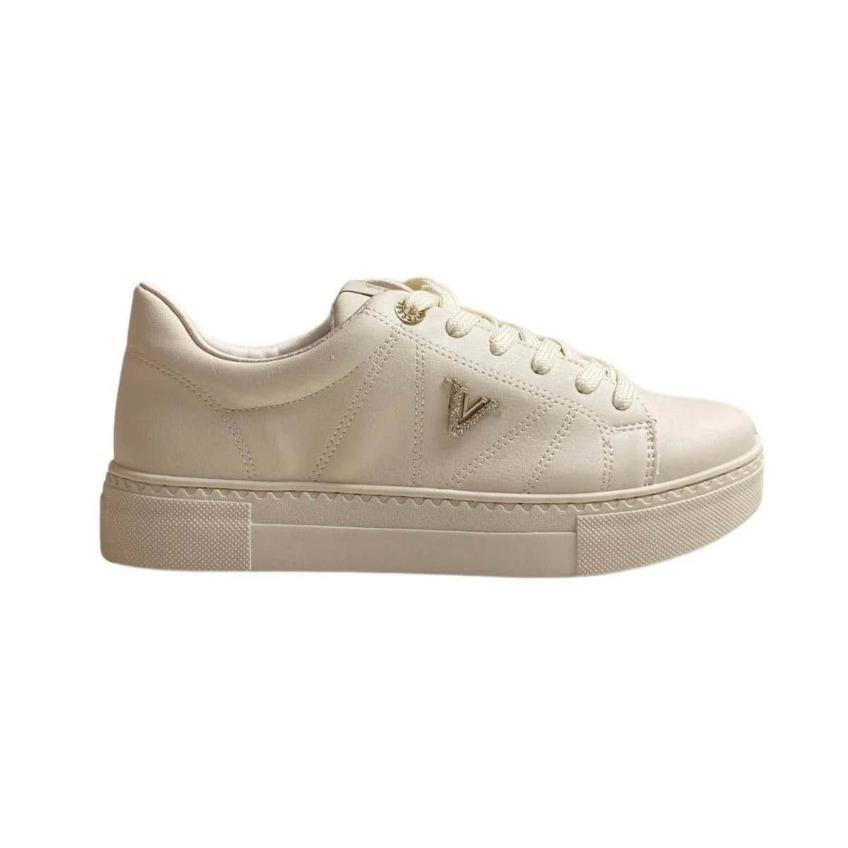 Tênis Via Marte Feminino 138021 Creme