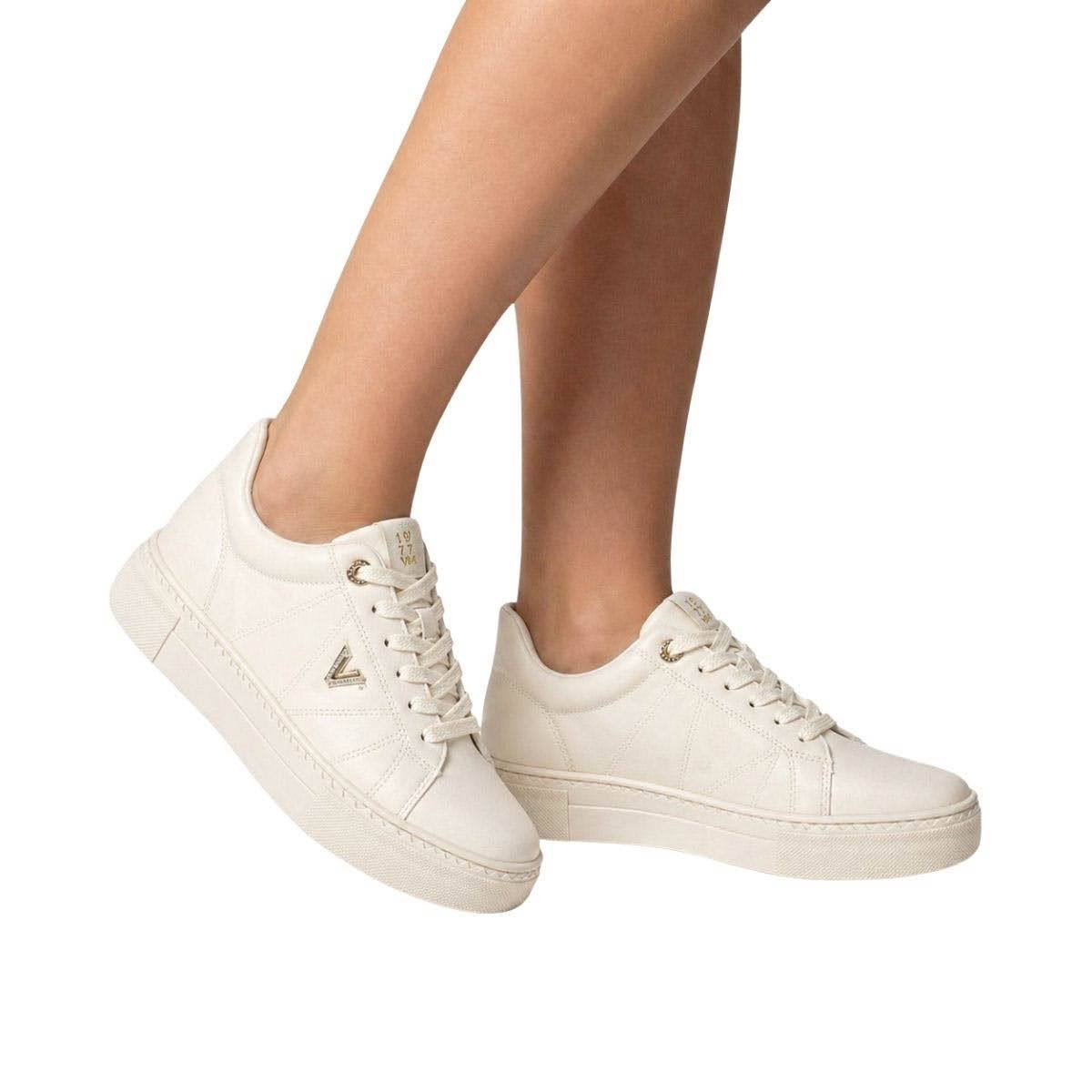 Tênis Via Marte Feminino 138021 Creme Bege 2