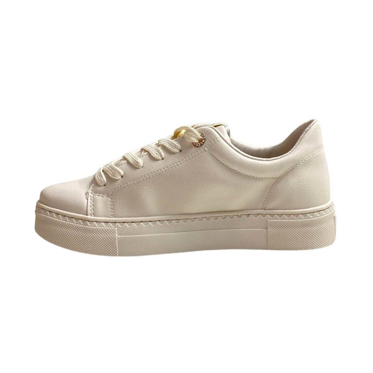 Tênis Via Marte Feminino 138021 Creme Bege 3