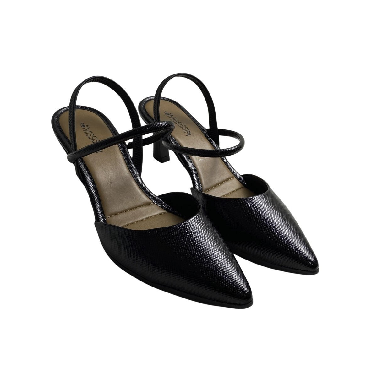 Sapato Mississipi Feminino ME912 Preto Preto 4