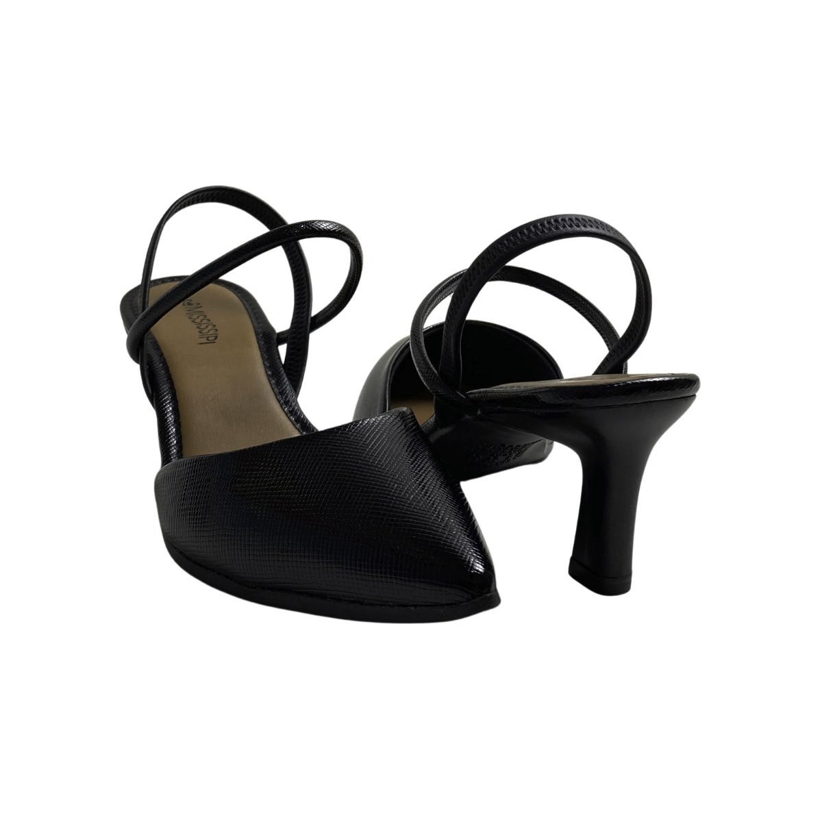 Sapato Mississipi Feminino ME912 Preto Preto 5