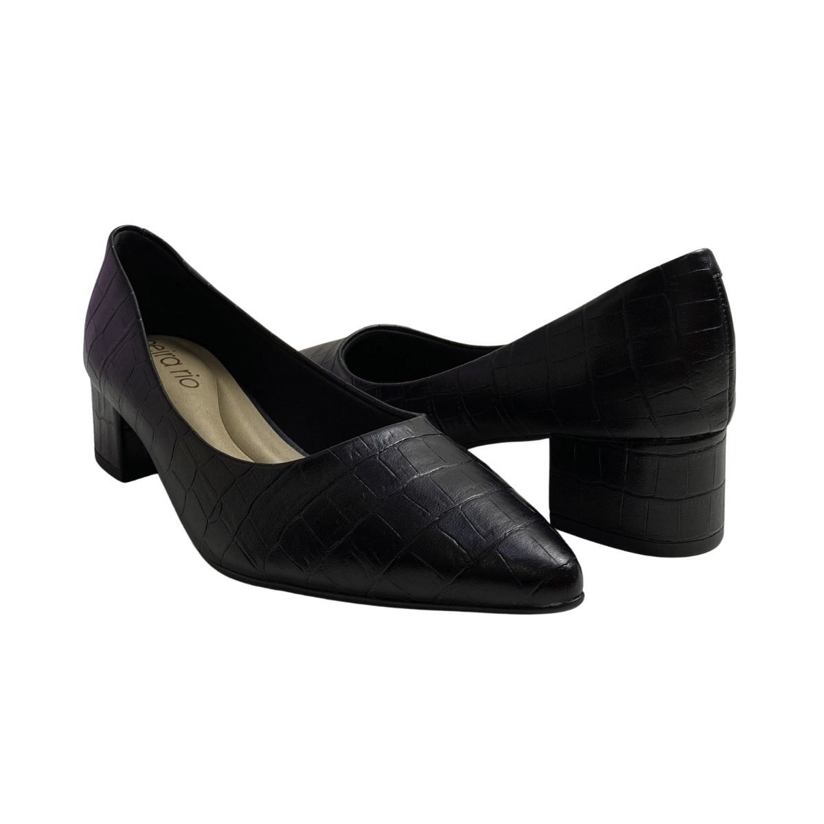 Sapato Beira Rio Feminino 4182200F Preto Preto 5