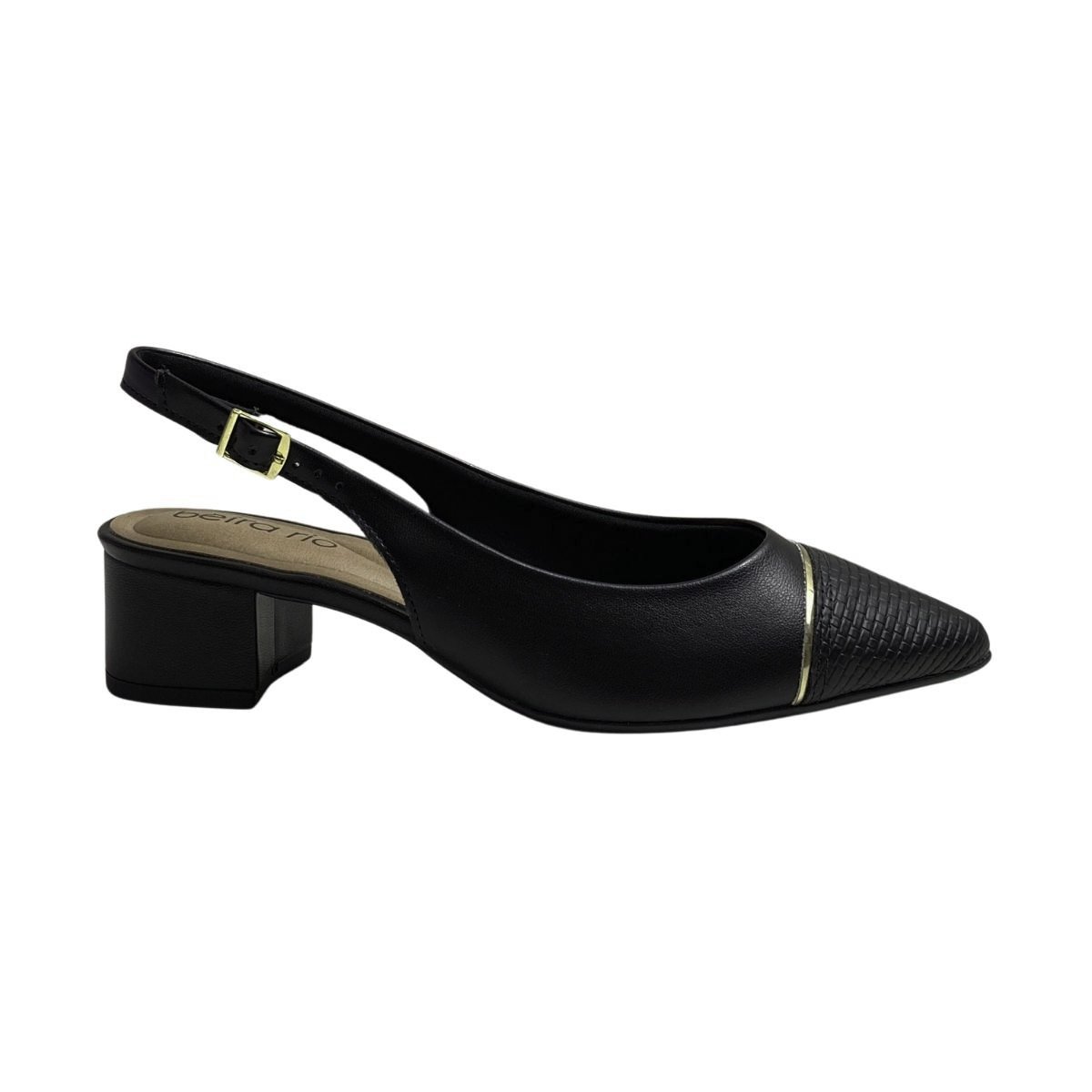 Sapato Beira Rio Feminino 4182237 Preto