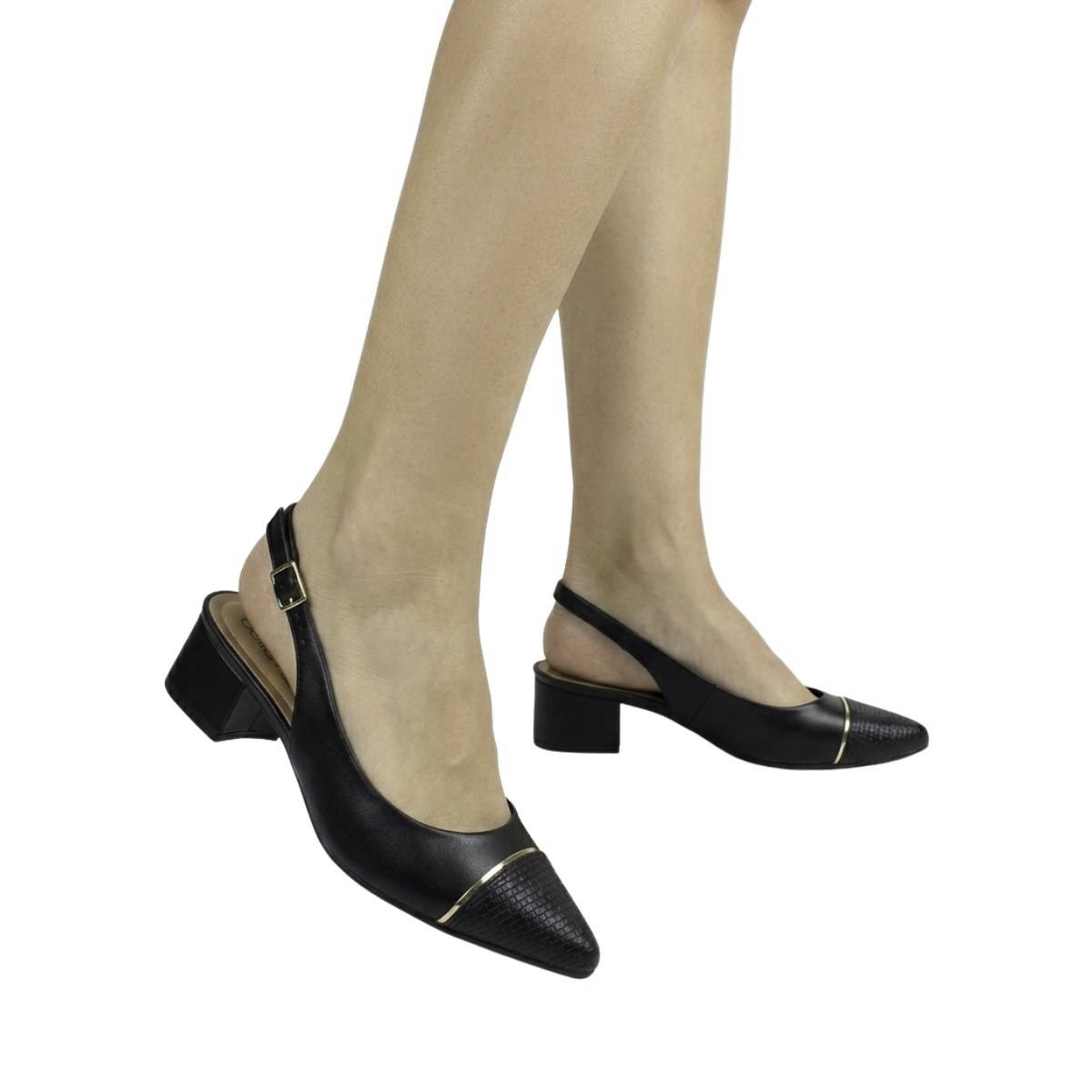 Sapato Beira Rio Feminino 4182237 Preto Preto 2