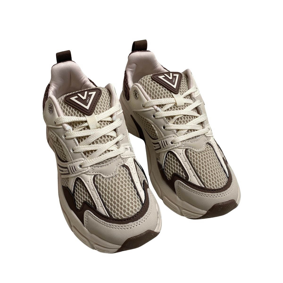 Tênis Via Marte Feminino 369001 Bege Bege 4