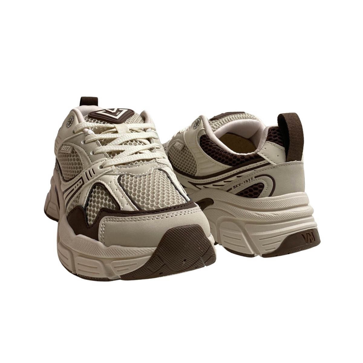 Tênis Via Marte Feminino 369001 Bege Bege 5