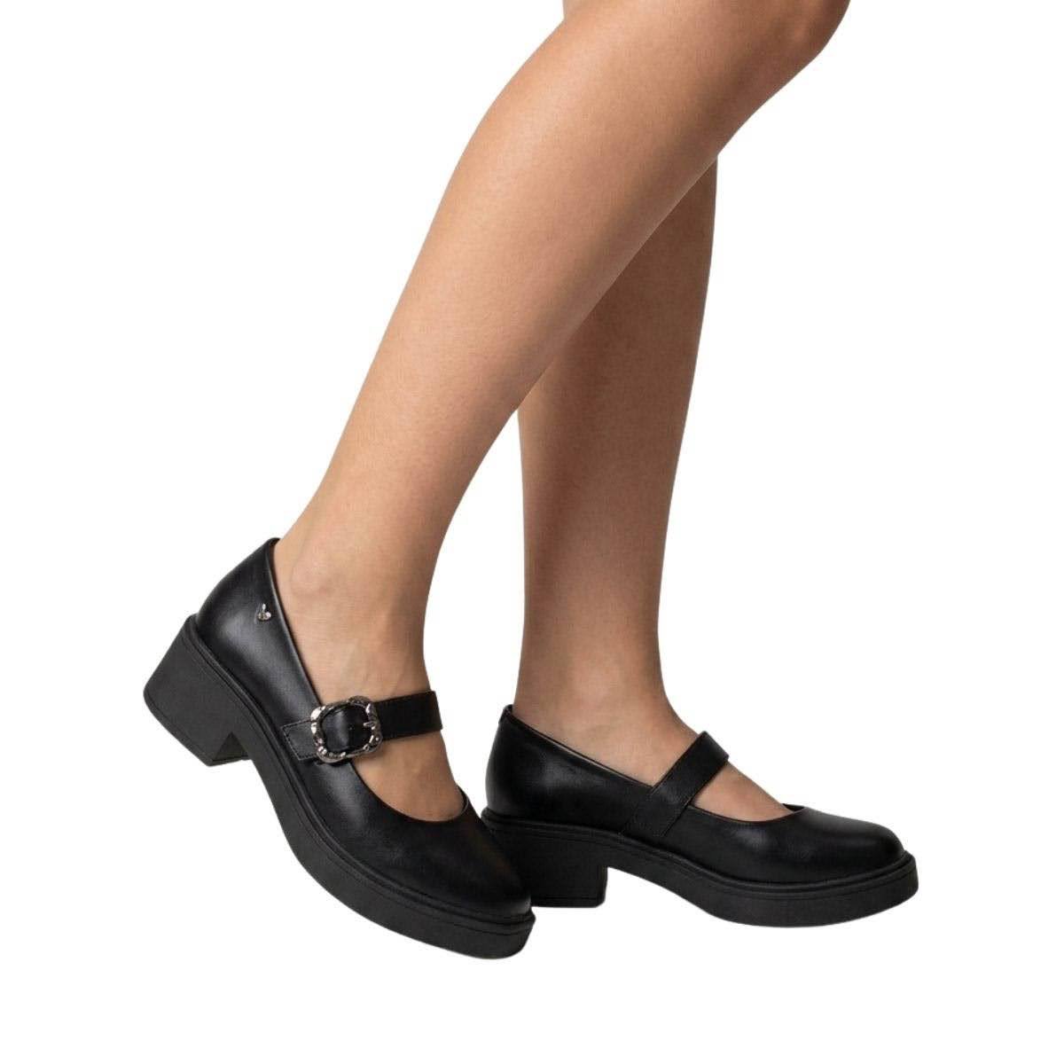 Sapato Mississipi Feminino J1471 Preto Preto 2