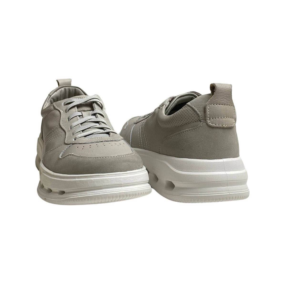 Sapatenis Democrata Masculino 240701 Cinza Cinza 5