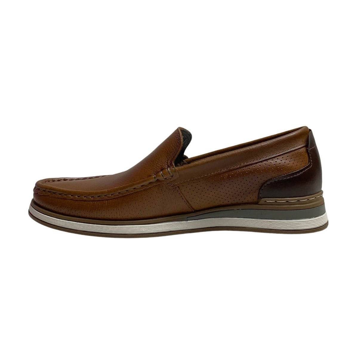 Mocassim Democrata Masculino 252101 Marrom Marrom 3