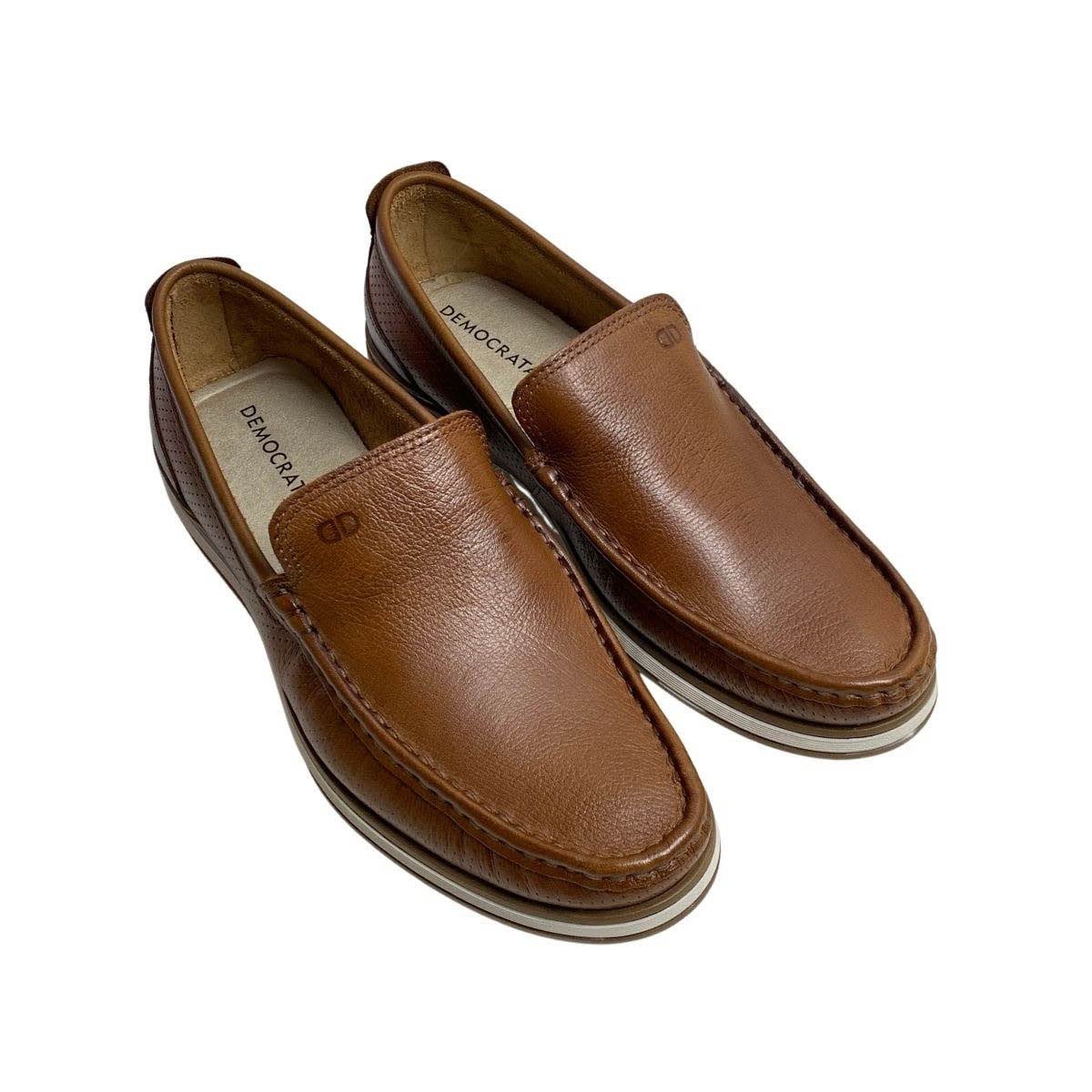 Mocassim Democrata Masculino 252101 Marrom Marrom 4