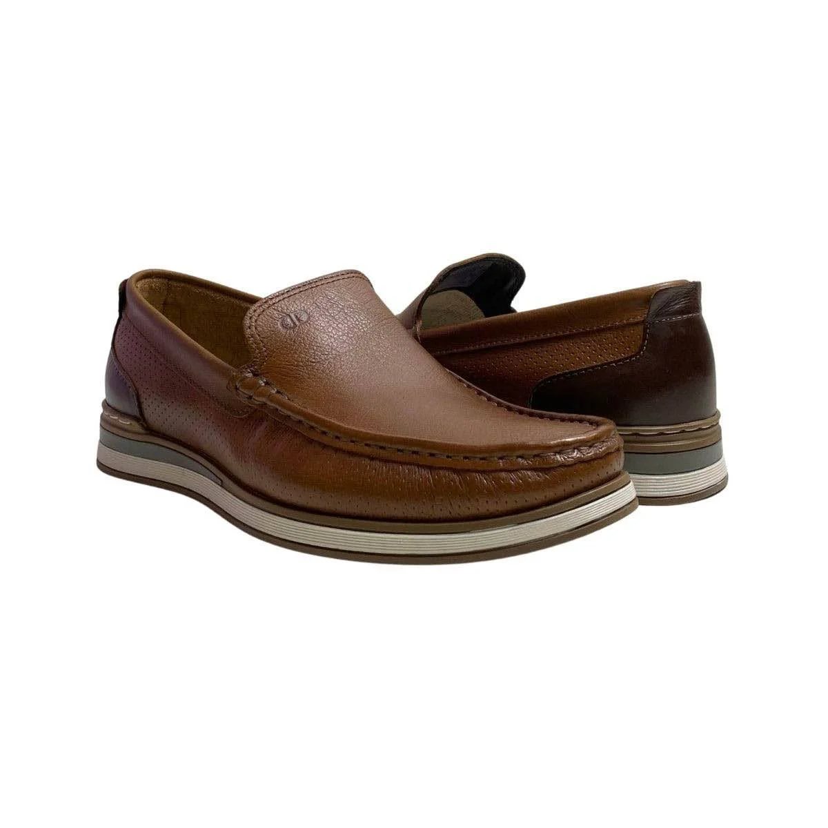 Mocassim Democrata Masculino 252101 Marrom Marrom 5