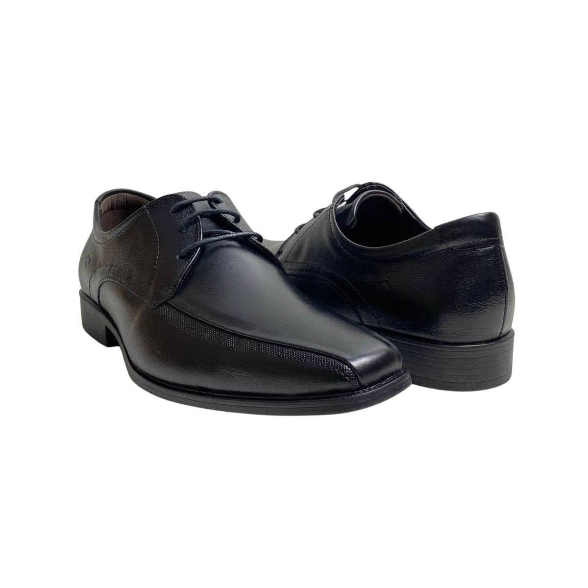 Sapato Social Democrata Masculino 646101 Preto Preto 5