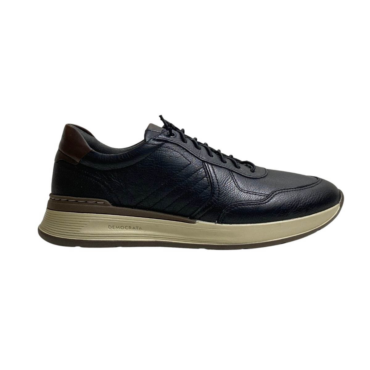 Sapatenis Democrata Masculino 662101 Preto