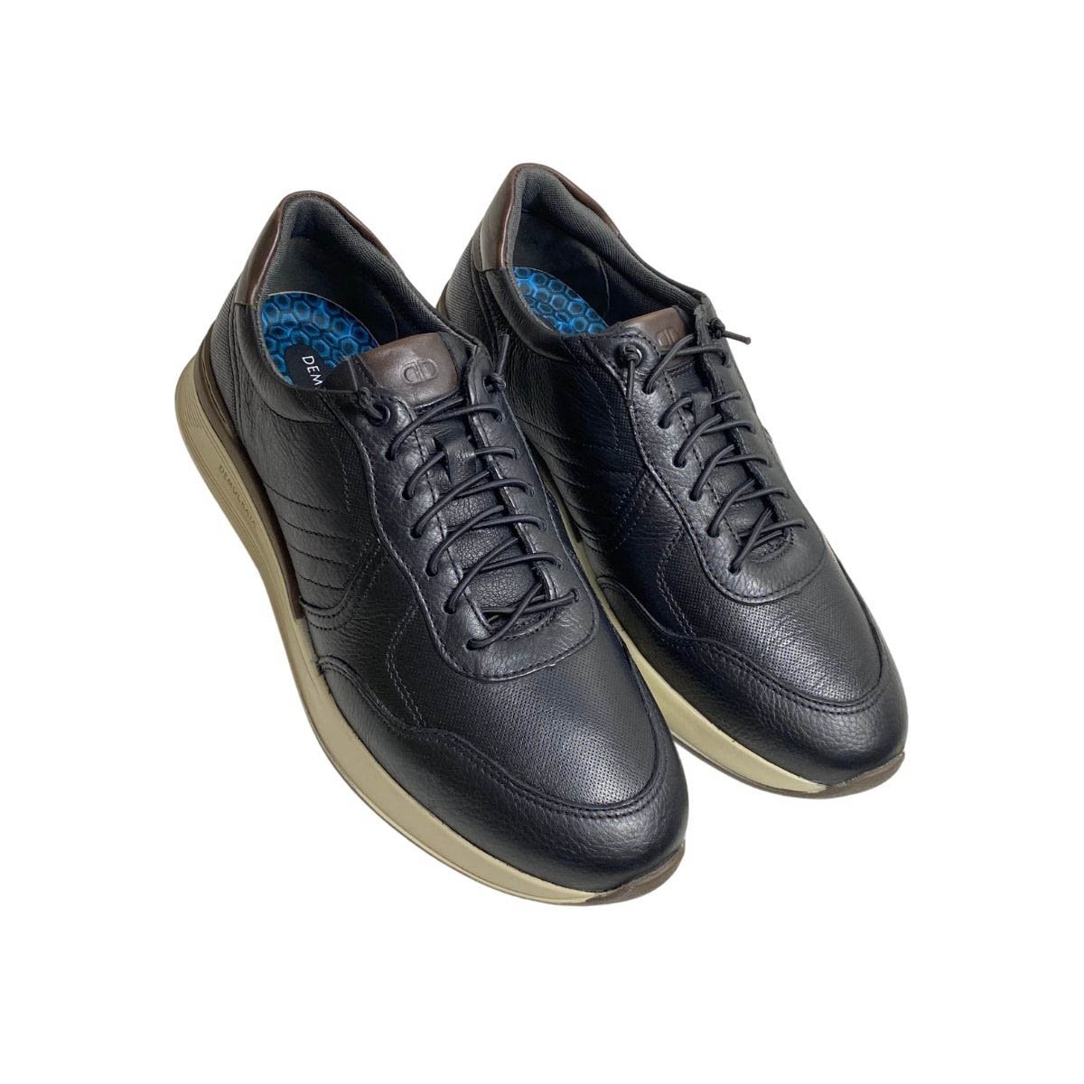 Sapatenis Democrata Masculino 662101 Preto Preto 4