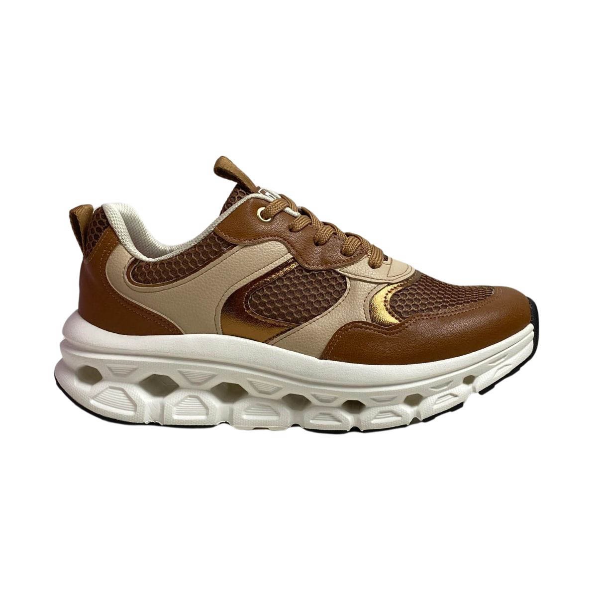 Tênis Piccadilly Feminino 948019 Marrom