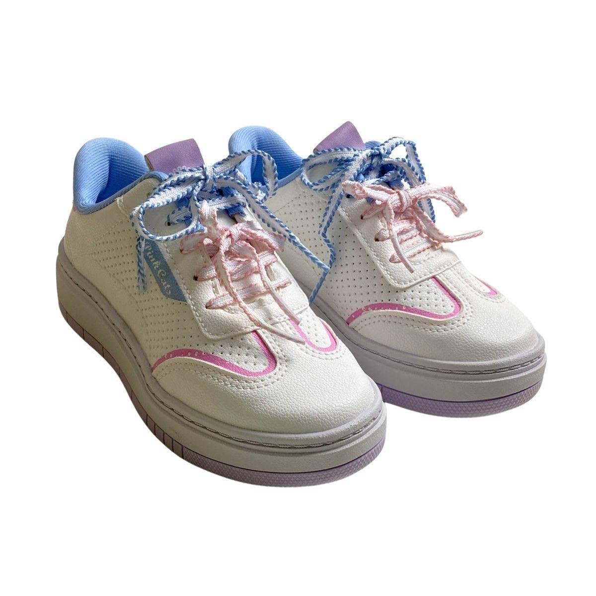 Tênis Pink Cats Infantil Menina V6152 Branco Branco 4