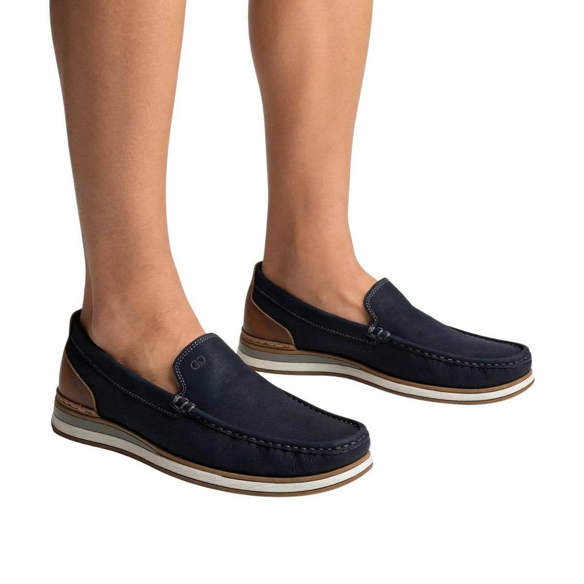 Mocassim Democrata Masculino 252101 Marinho Azul Marinho 2
