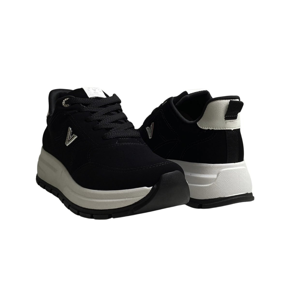 Tênis Via Marte Feminino 242013 Preto Preto 5