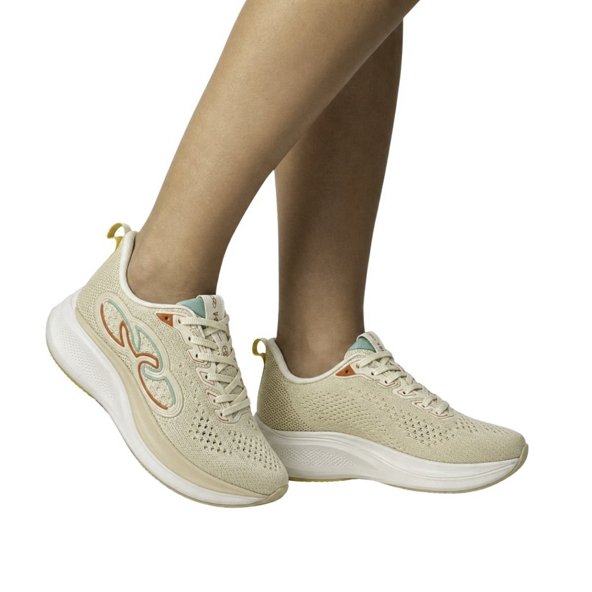 Tênis Olympikus Feminino VOA3F Creme Bege 2