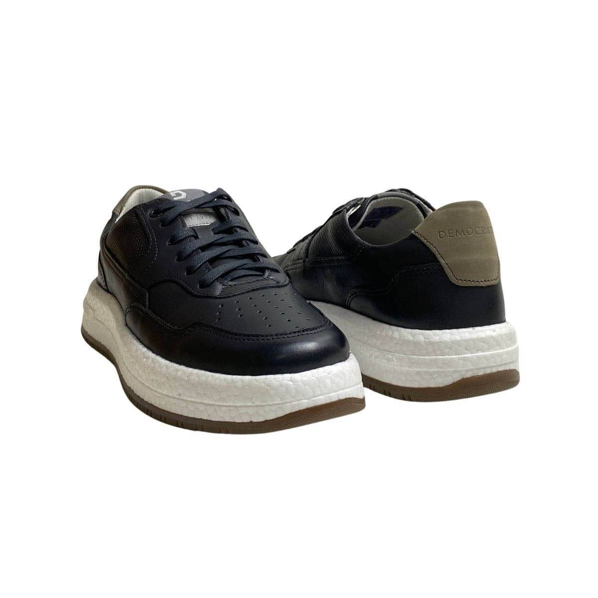Tênis Democrata Masculino 600101 Preto Preto 5