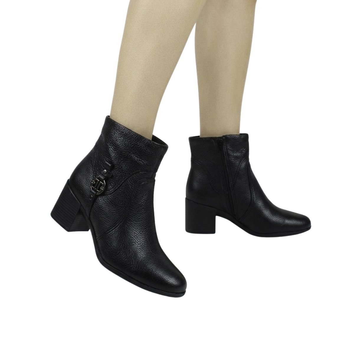 Bota Bottero Feminina 346919 Preta Preto 2