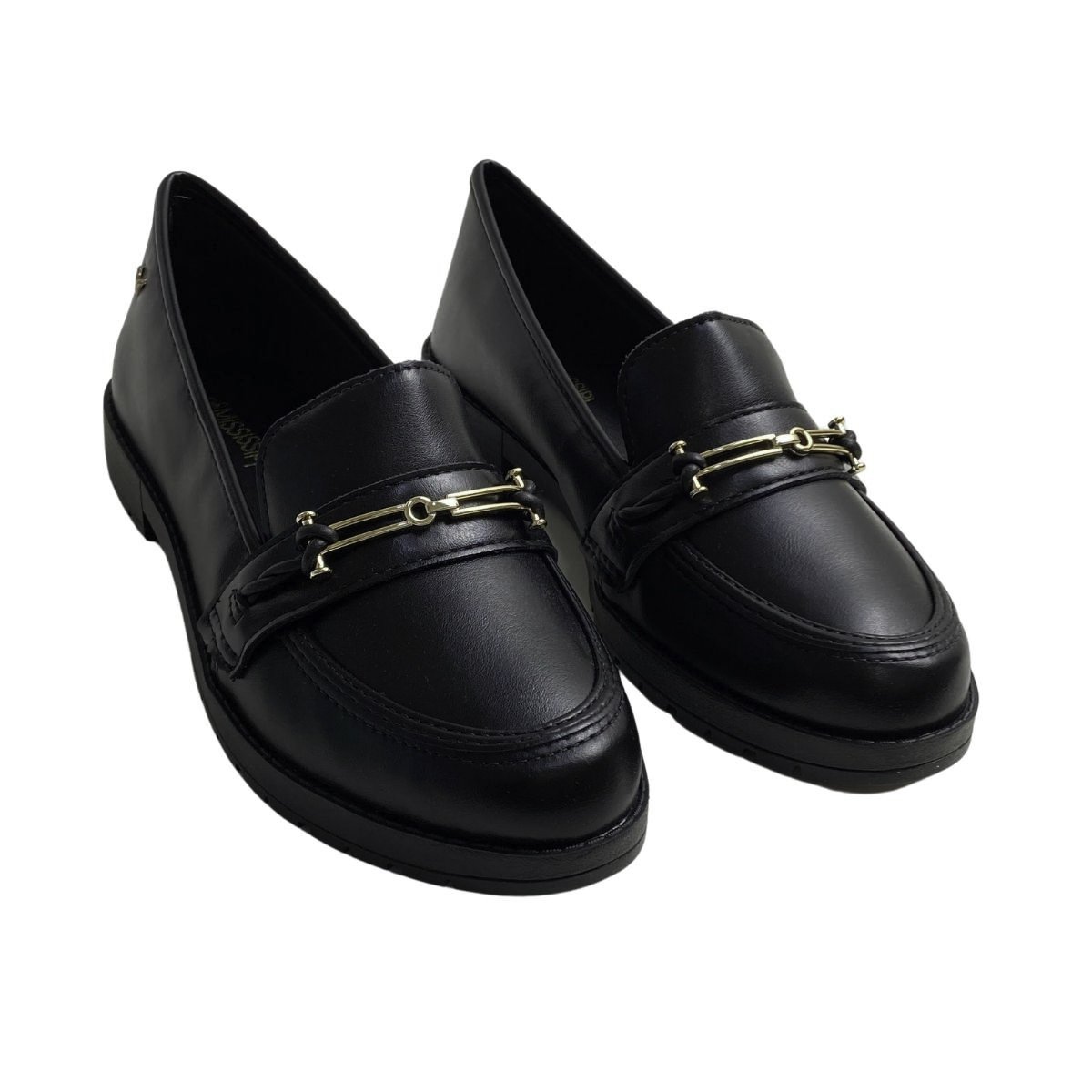 Mocassim Mississipi Feminino J0943 Preto Preto 4