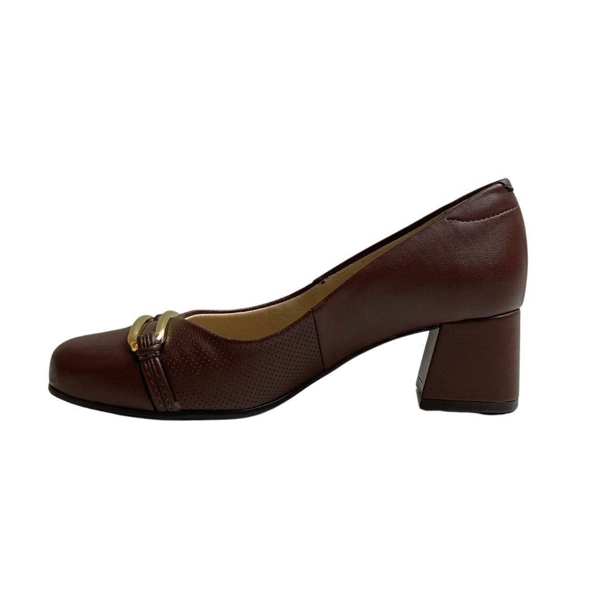 Sapato Modare Feminino 7373123 Marrom Marrom 3