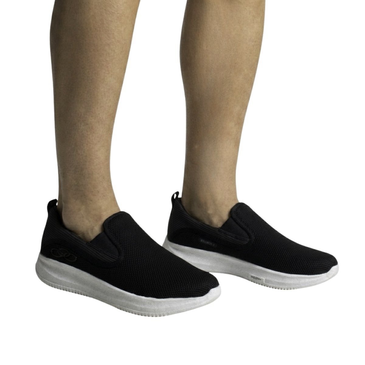 Tênis Wellness Olympikus Masculino 186OM Preto/Branco Preto 2