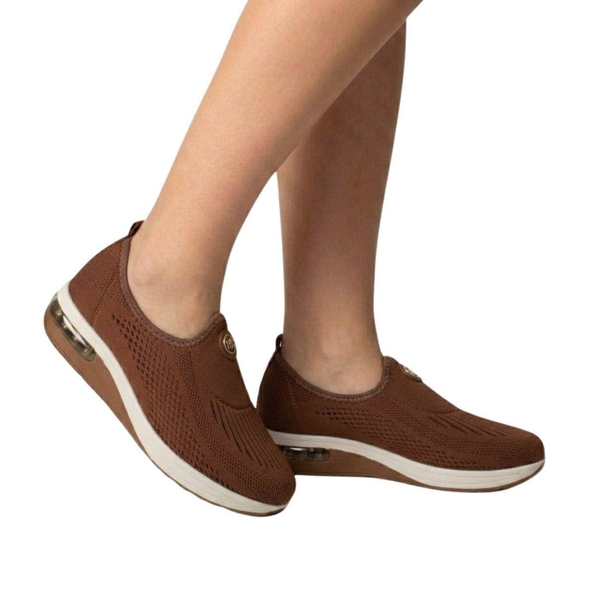 Tênis Modare Feminino 7320217 Marrom Marrom 2