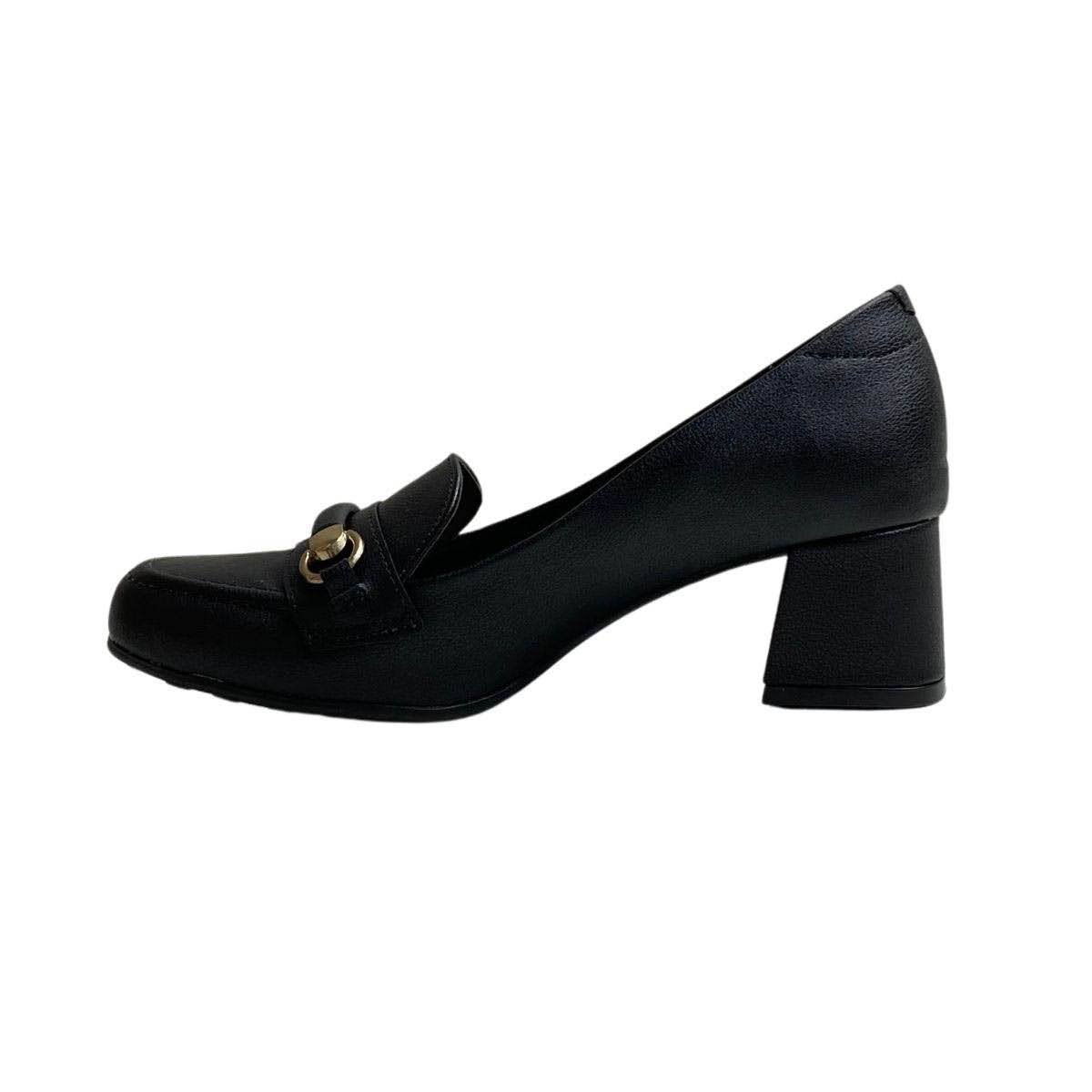 Sapato Modare Feminino 7373118 Preto Preto 3