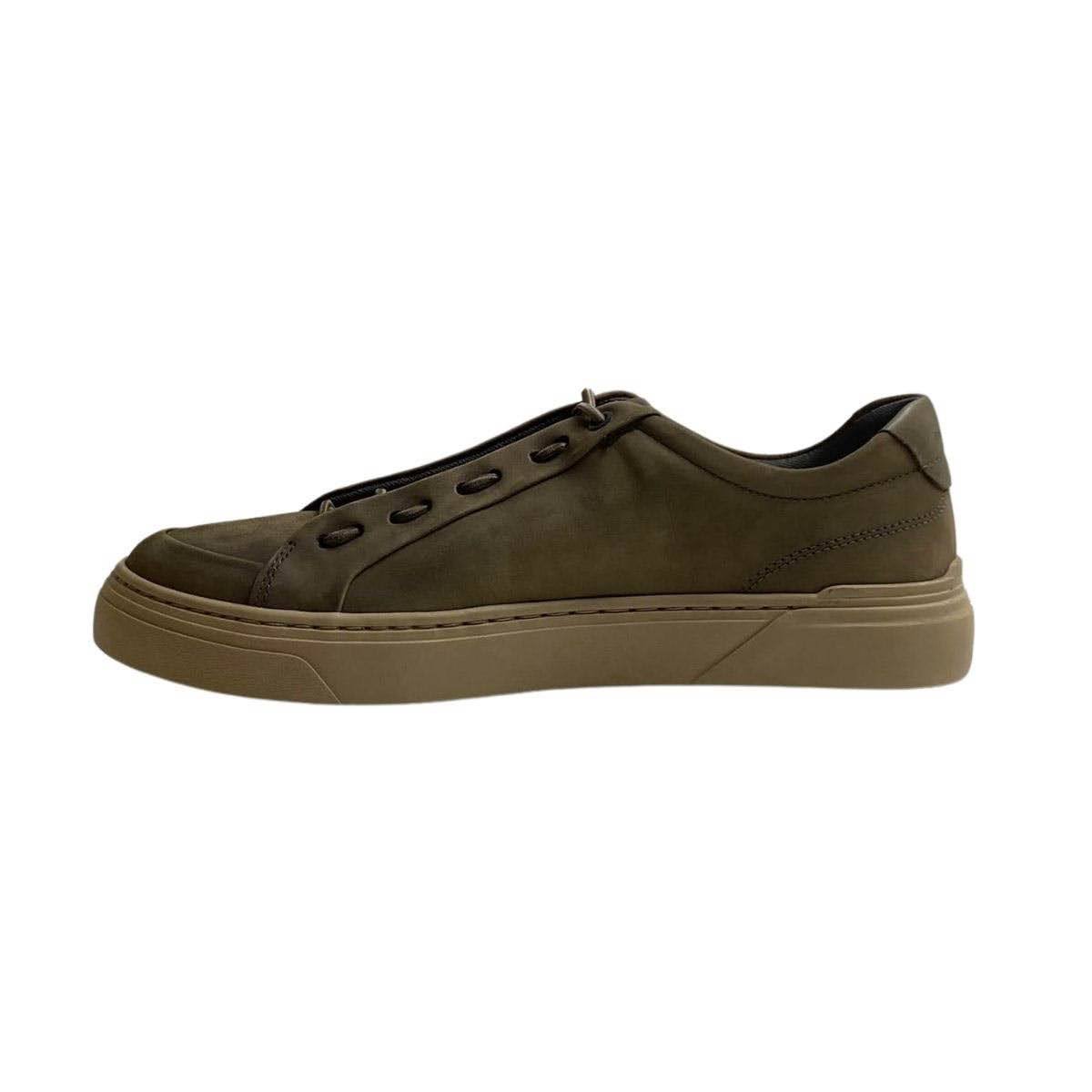 Sapatenis Democrata Masculino 240902 Cinza Escuro Taupe 3