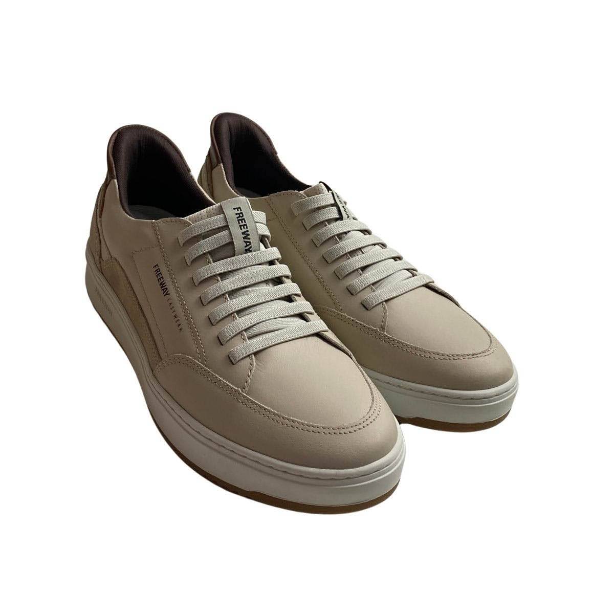 Sapatenis Freeway Masculino AUTOMATIC01 Off White Bege 4