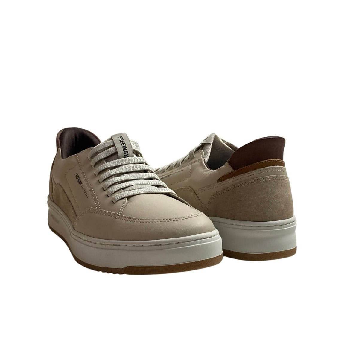 Sapatenis Freeway Masculino AUTOMATIC01 Off White Bege 5
