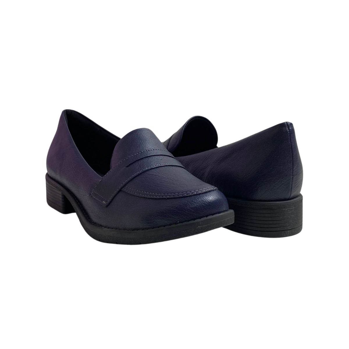 Mocassim Piccadilly Feminino 653023 Marinho Azul Marinho 5